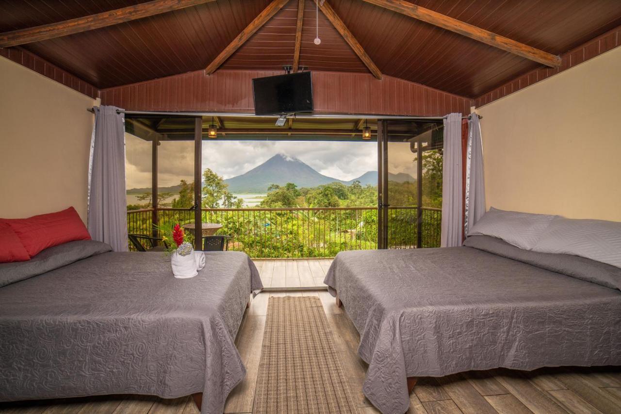 Villas Paradise Arenal Volcano Lake View El Castillo Bagian luar foto